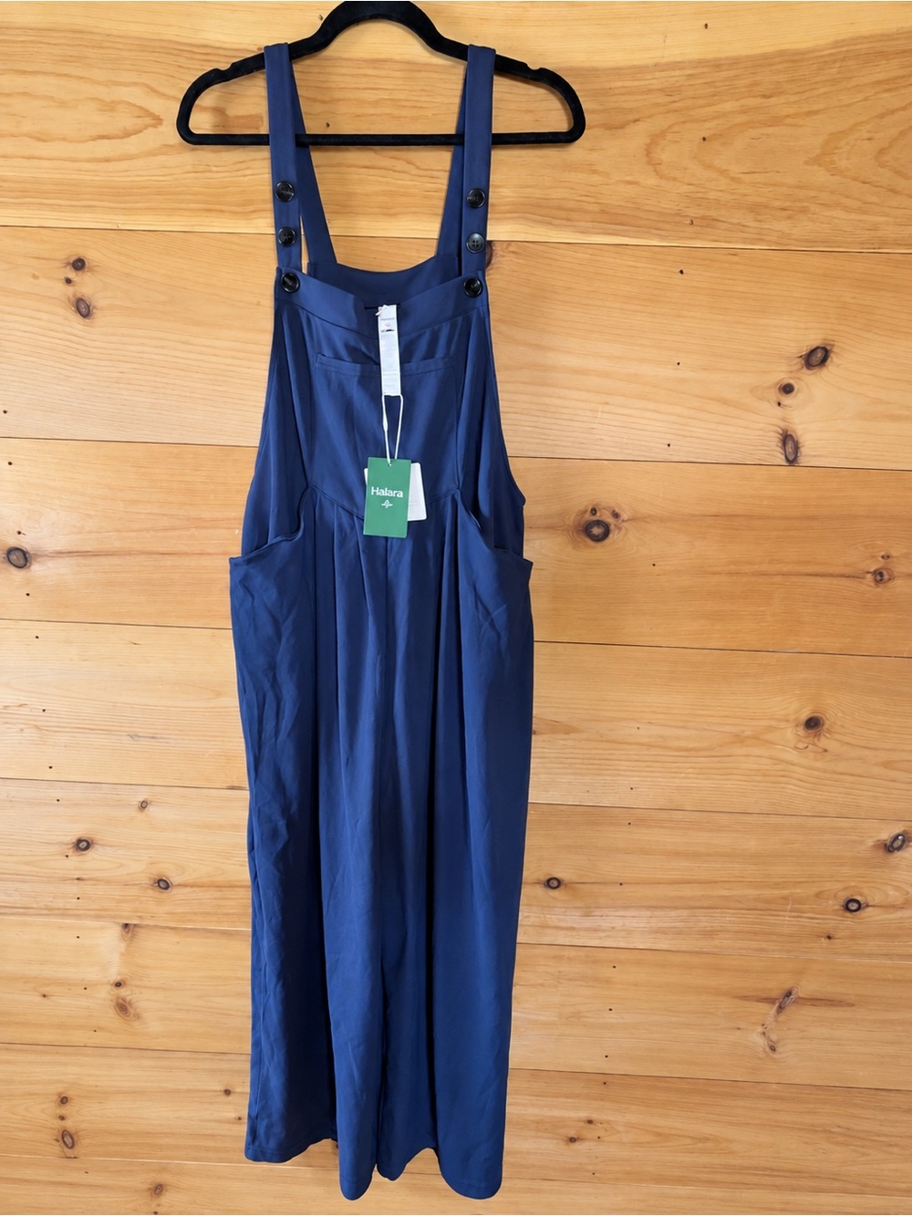 Halara waffle Overalls sz xl